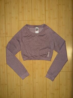 Gymshark Cropped Long Sleeve Top